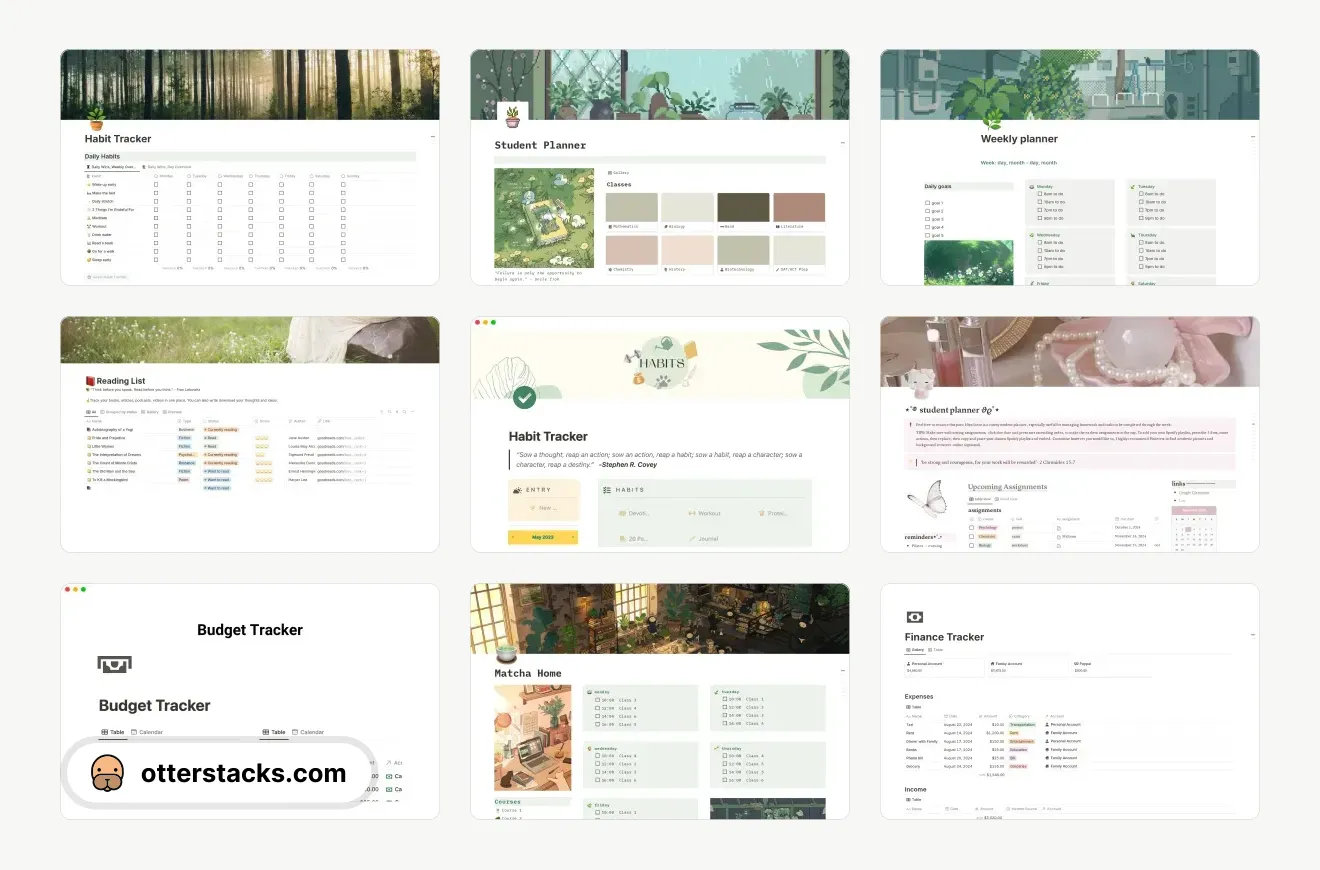 Notion Students Templates