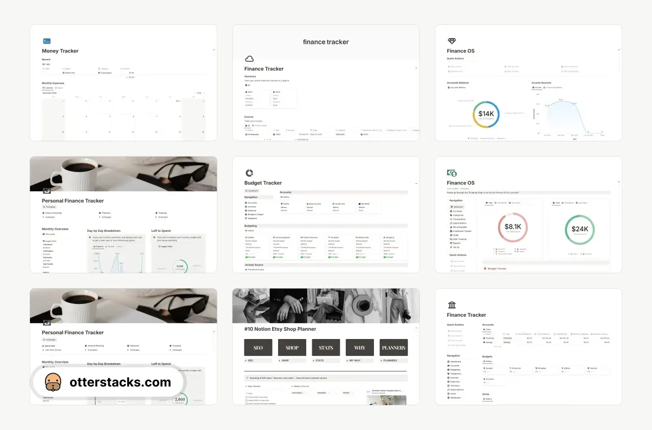 Notion Budget Templates